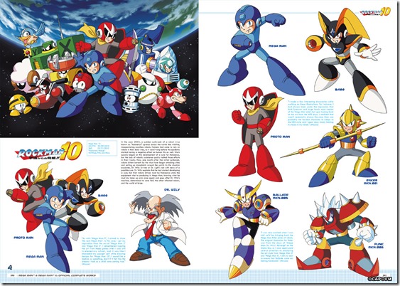 Mega Man Gets A 430 Page Art Book As Part Of His 25th