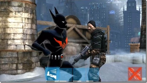 superman game suits returns all Batman In Redesign Suit A Major Gets Arkham Batman: Beyond