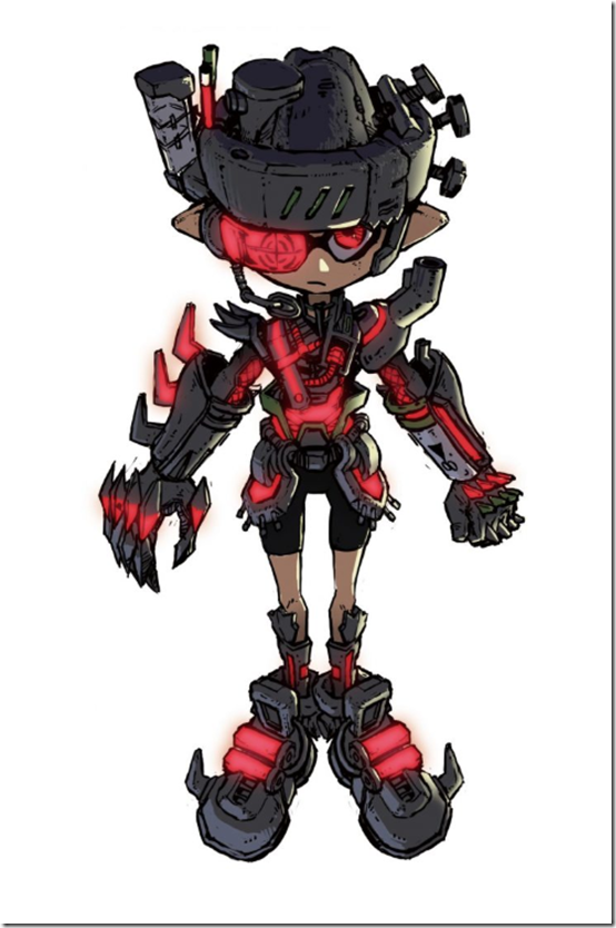 Splatoon 2 mecha gear 2