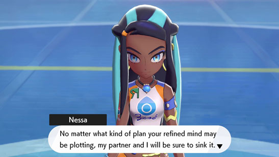Meet Pokémon Sword Shields Water Gym Leader Nessa New