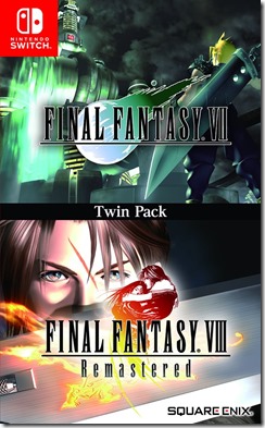 final fantasy vii and final fantasy viii remastered twin pack nintendo switch