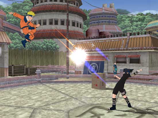 Naruto Ultimate Ninja 5 (PS2) - Neji Moveset 