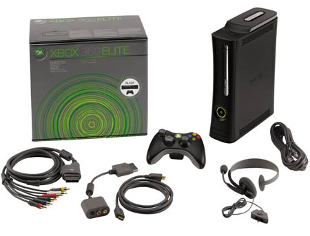 Microsoft Xbox 360 Elite specifications