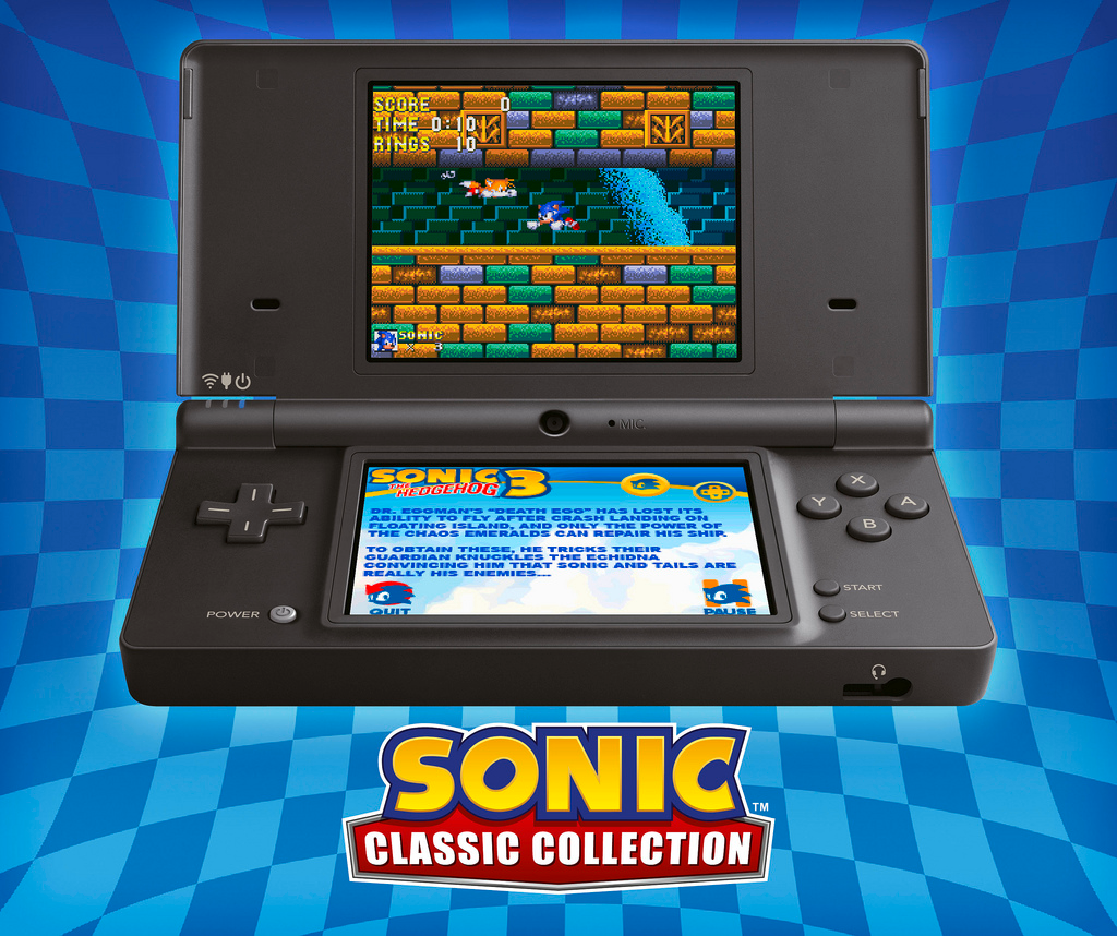 Sonic Classic Collection Nintendo DS Video Game Complete 