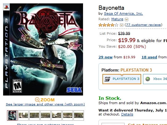 Bayonetta (PlayStation 3) Review