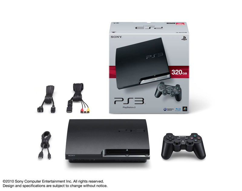 New PlayStation 3 Model Packs 320 GB Hard Drive - Siliconera