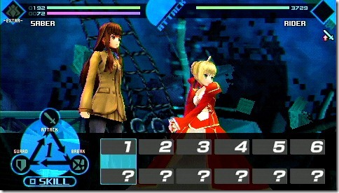 Fate/Extra : Aksys Games