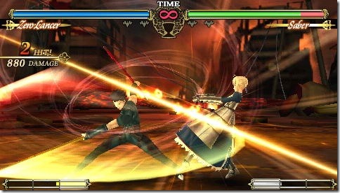 fate unlimited codes ppsspp - jogo de luta para android