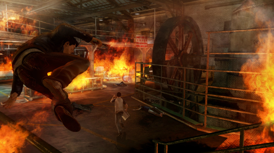 882px x 495px - Sleeping Dogs Penalizes Players For Harming Civilians, But Only In Japan -  Siliconera