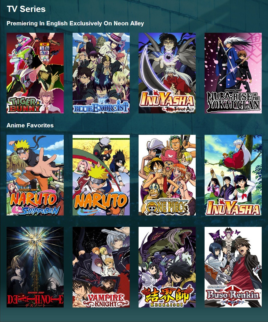 The Anime Streaming Guide 2015 – All the Anime