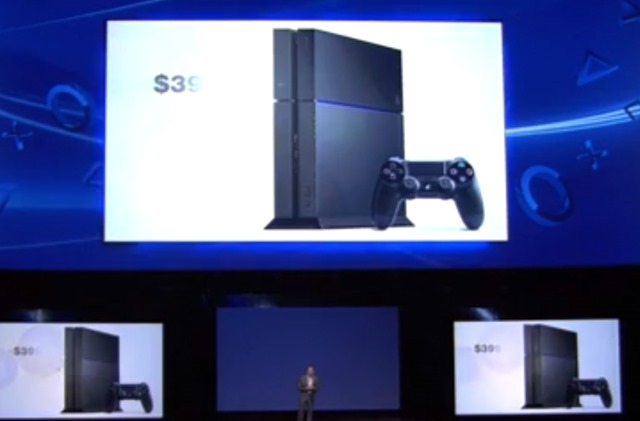 cost for playstation 4