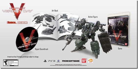 Armored Core: Verdict Day Bundle Comes With Figurine, Art Book