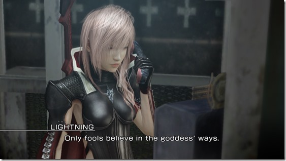 Video Game Quotes: Final Fantasy XIII on Mindset 