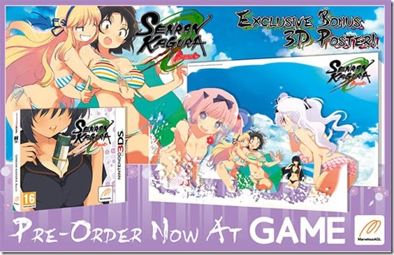 Senran Kagura Burst Nintendo 3DS - Zavvi US