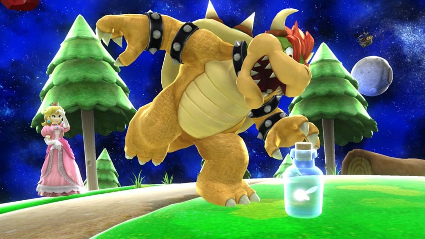 Super Smash Bros. Screenshots: Size Comparisons And Fairy Bottles ...