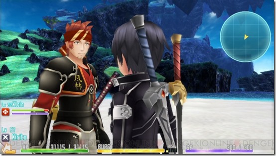 Sword Art Online Hollow Fragment Has A Little Bromance In It Siliconera