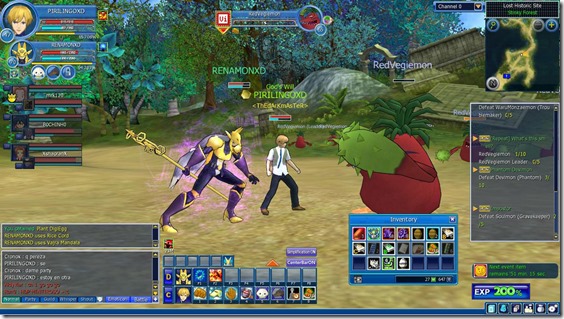 Digimon Masters Online Gameplay 