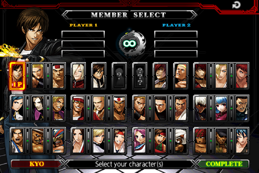 COMBO KOF 98: THE KING OF FIGHTERS 97 ANDROID