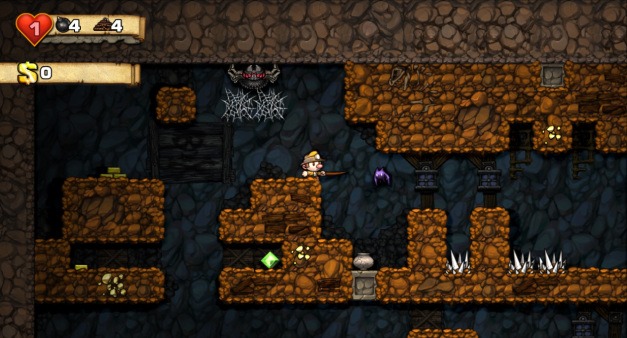 Spelunky on PS Vita and PS3, PlayStation.Blog