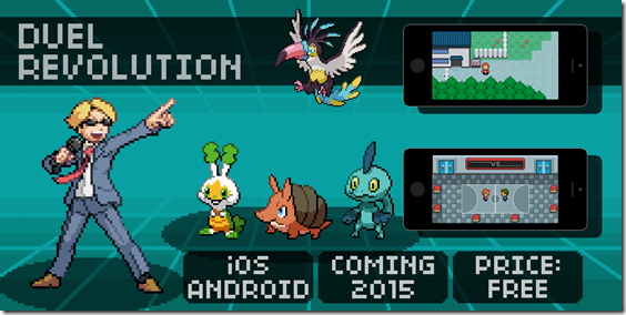 Duel Revolution is an indie Pokemon-like MMORPG for PC and mobile