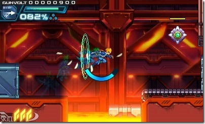 Azure Striker Gunvolt Being Updated For New Nintendo 3DS - Siliconera