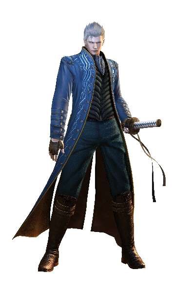 Devil May Cry 5 Dante's Classic DMC1 Outfit from Monster Hunter