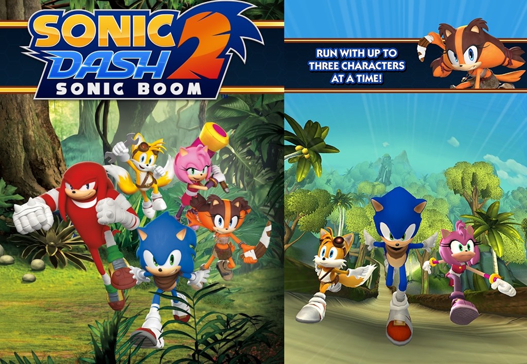 Sonic Dash 2: Sonic Boom All Character's Voices 