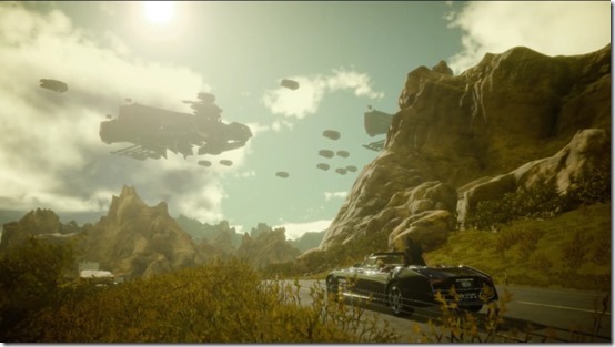 ffxv flying car dungeon