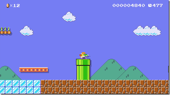 Splatoon’s Inkling Jumps Into Super Mario Maker In 8-Bit Fashion ...