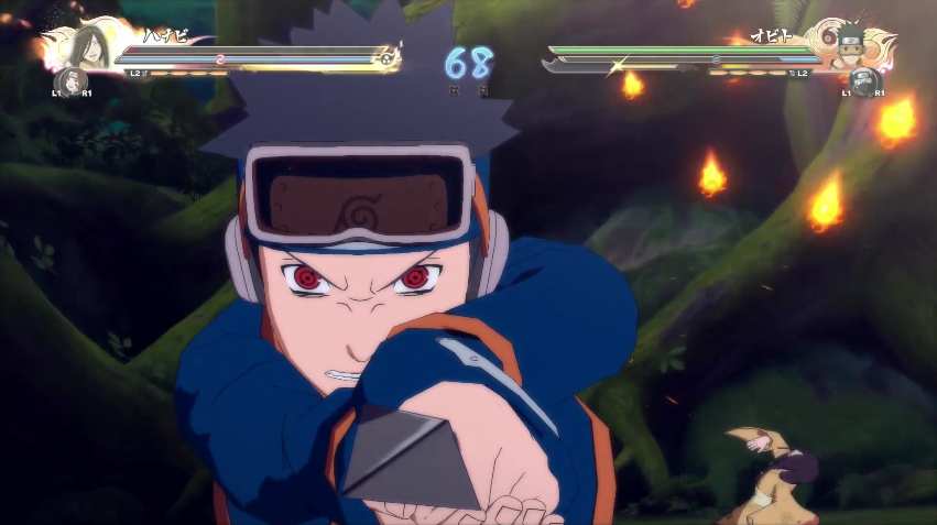 Naruto Ultimate Ninja Storm 4 - Rin Nohora vs Obito Uchiha