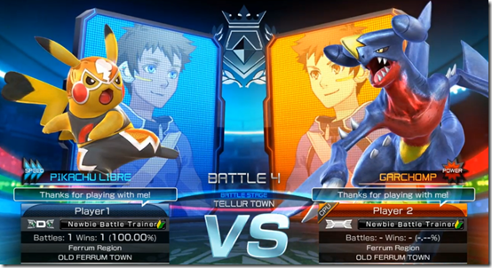 Pikachu Libre Takes On Garchomp In Pokkén Tournament Video - Siliconera