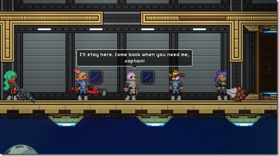 starbound how to fire crew