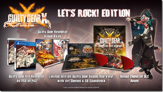 The Guilty Gear Xrd Revelator S Let S Rock Edition Includes Vinyl And A Cd Siliconera
