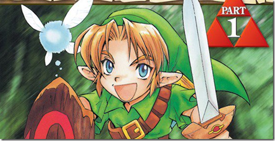 Ocarina of Time Manga Color-In