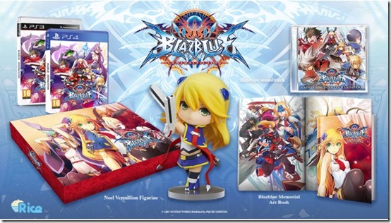 Rice Digital Will Offer The BlazBlue: Central Fiction Limited Edition