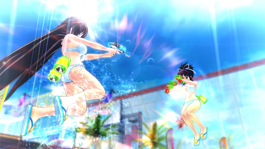 Senran Kagura: Peach Beach Splash opening animation - Gematsu