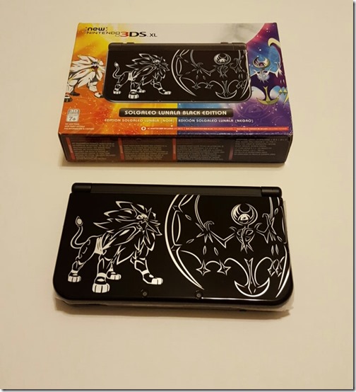 Nintendo new 3ds xl deals pokemon solgaleo lunala black edition