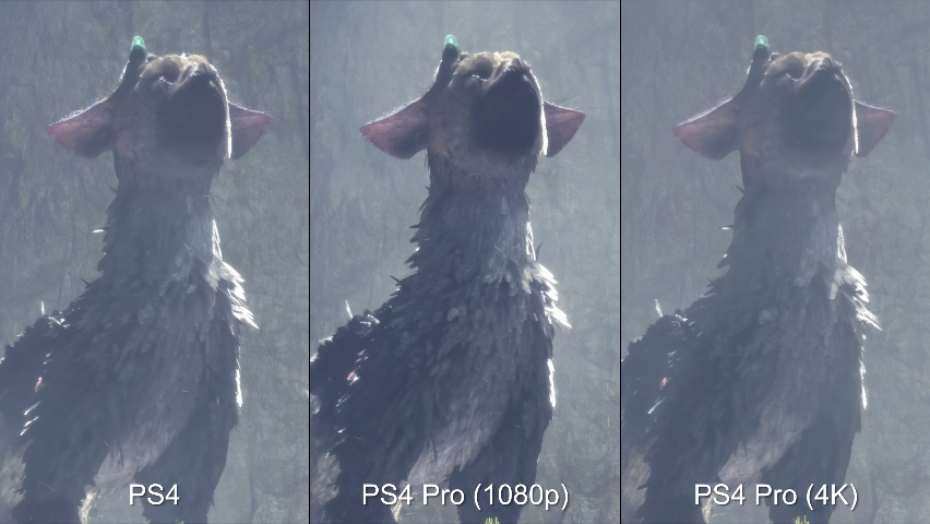 Shadow of the Colossus PS3 Vs PS4 Pro Graphics Comparison 4K 