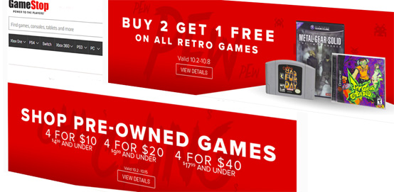 gamestop retro game sale