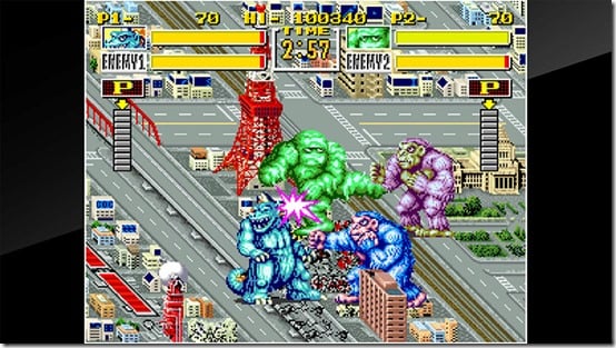 Arcade Archives NEOGEO King Of The Monsters Now Trampling All Over ...