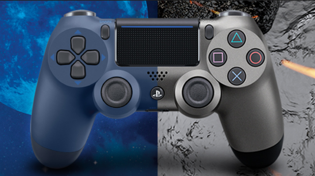 sony ps4 controller midnight blue