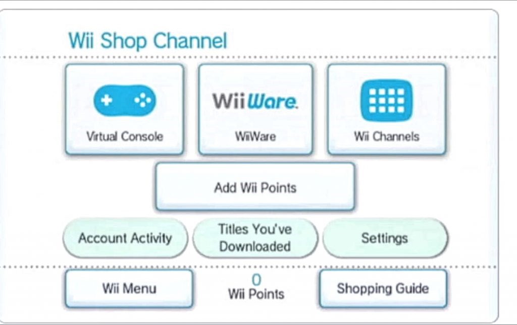 wii channels