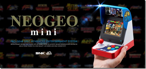 SNK's Neo Geo Mini Launches In Japan This Summer, Global Release To Follow