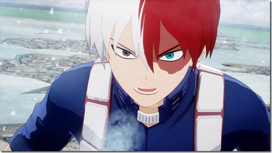 Shoto Todoroki Brings The Half Hot Cold Moves In Latest My Hero Ones