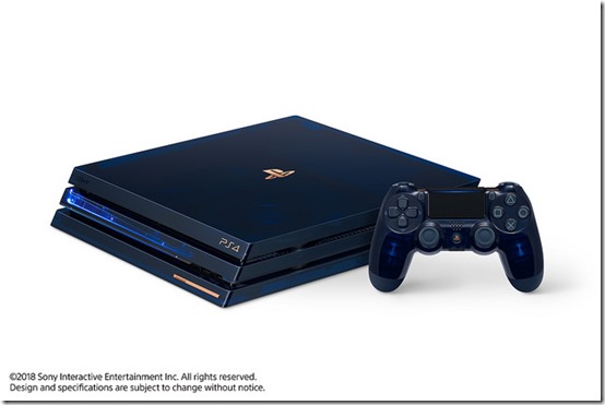 500 Million Limited Edition PlayStation 4 Pro Revealed - Siliconera