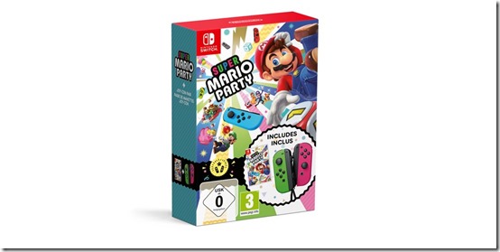 Nintendo switch with hot sale mario party bundle