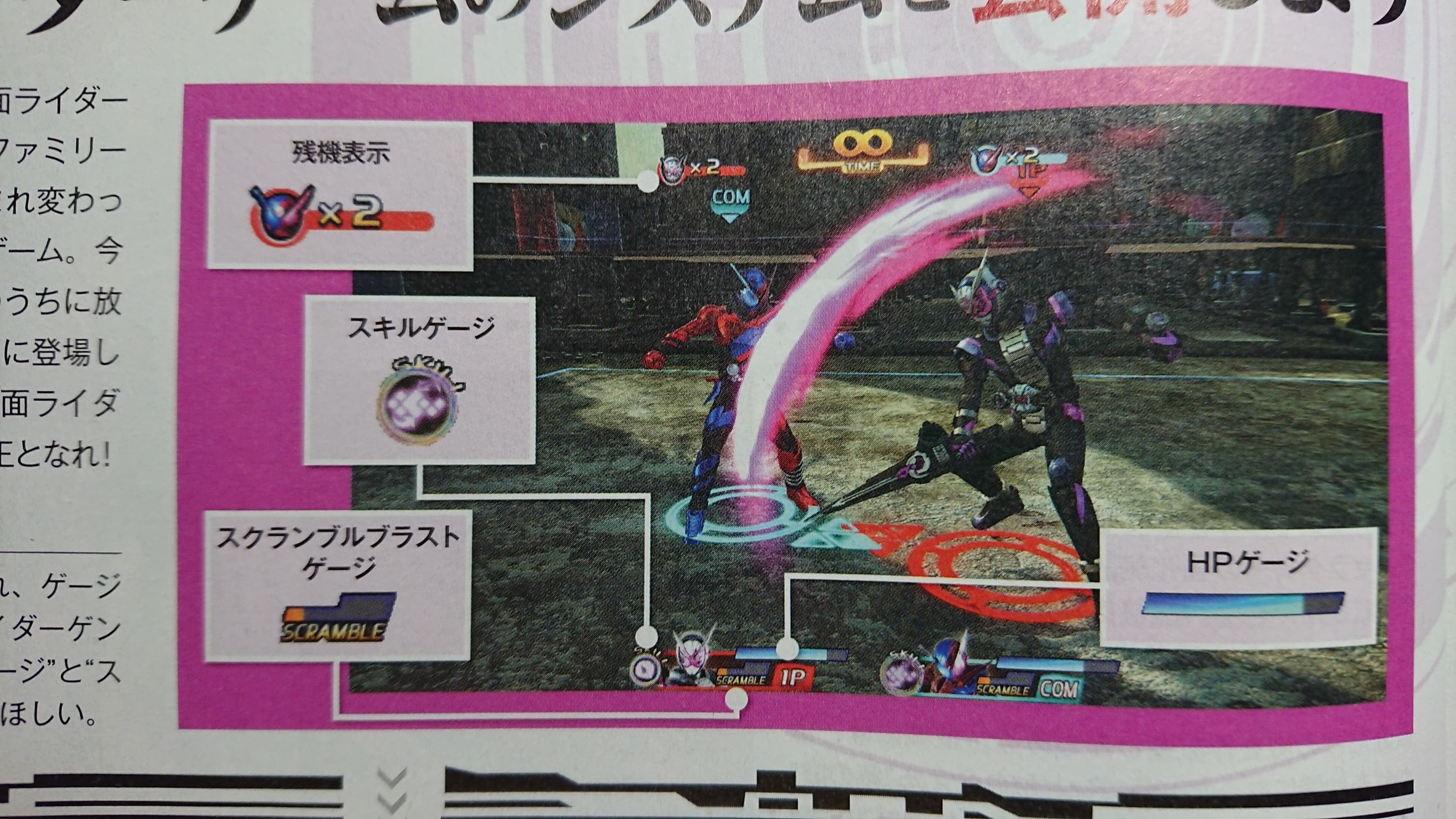 Kamen Rider Climax Scramble Introduces Story Mode And Free Battle Mode Siliconera