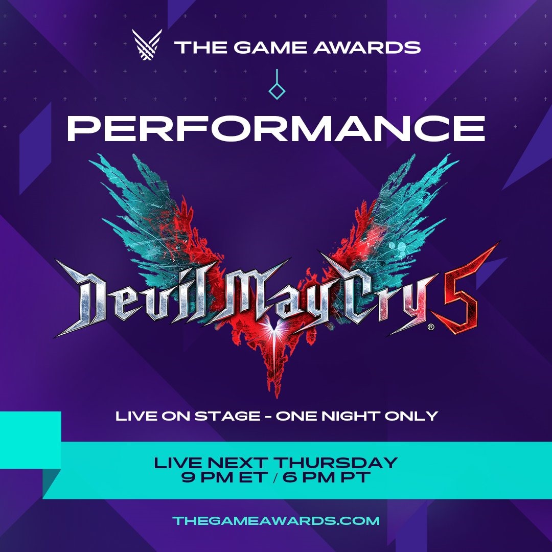 A Devil May Cry 5 The Game Awards 2018 Performance Has Been Announced -  Siliconera