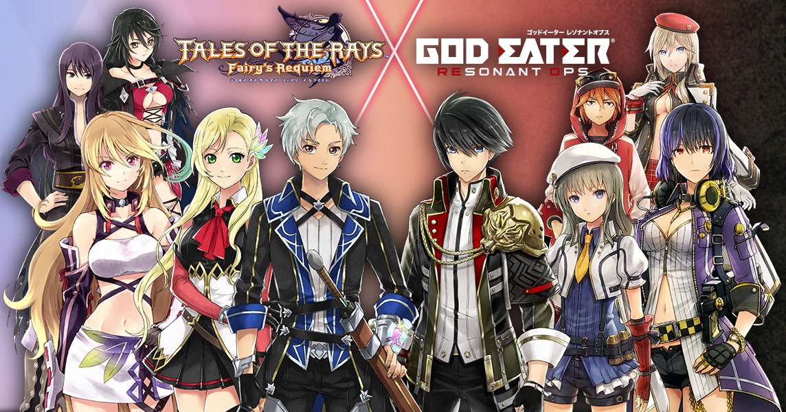 God Eater And Tales Of Series Get Sweet Crossover Art For Rays X
