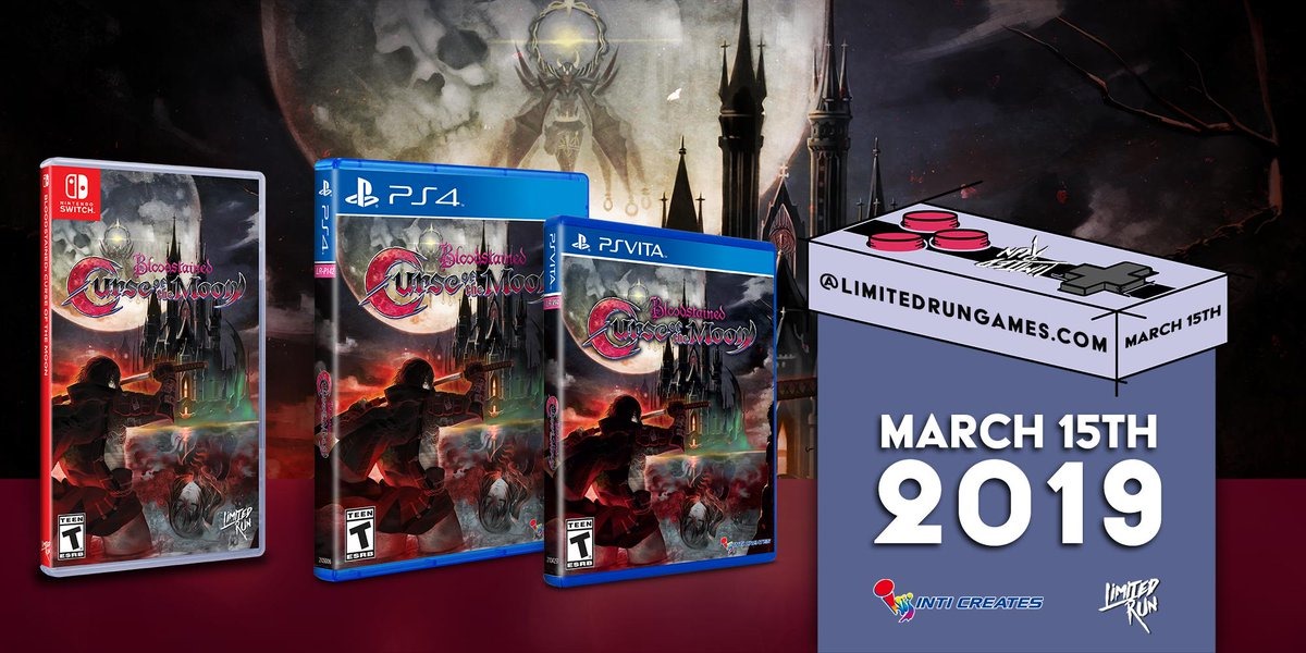 Bloodstained Curse of the Moon Physical 